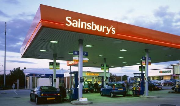 sainsburys petrol station